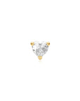 Ania Haie Gold Heart Barbell Single Earring