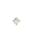 Ania Haie Gold Sparkle Round Barbell Single Earring