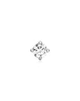 Ania Haie Silver Sparkle Round Barbell Single Earring