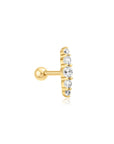 Ania Haie Gold Bar Barbell Single Earring