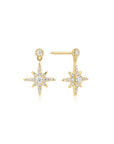 Ania Haie Gold Dangling Nova Star Stud Earrings