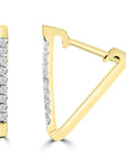 9CT MARIETTA DIAMOND EARRINGS