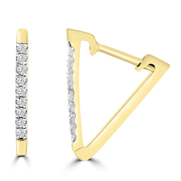 9CT MARIETTA DIAMOND EARRINGS