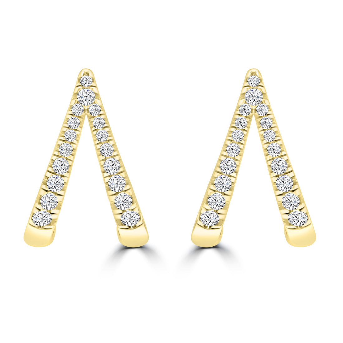 9CT HARPER DIAMOND EARRINGS