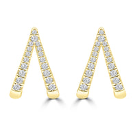 9CT HARPER DIAMOND EARRINGS