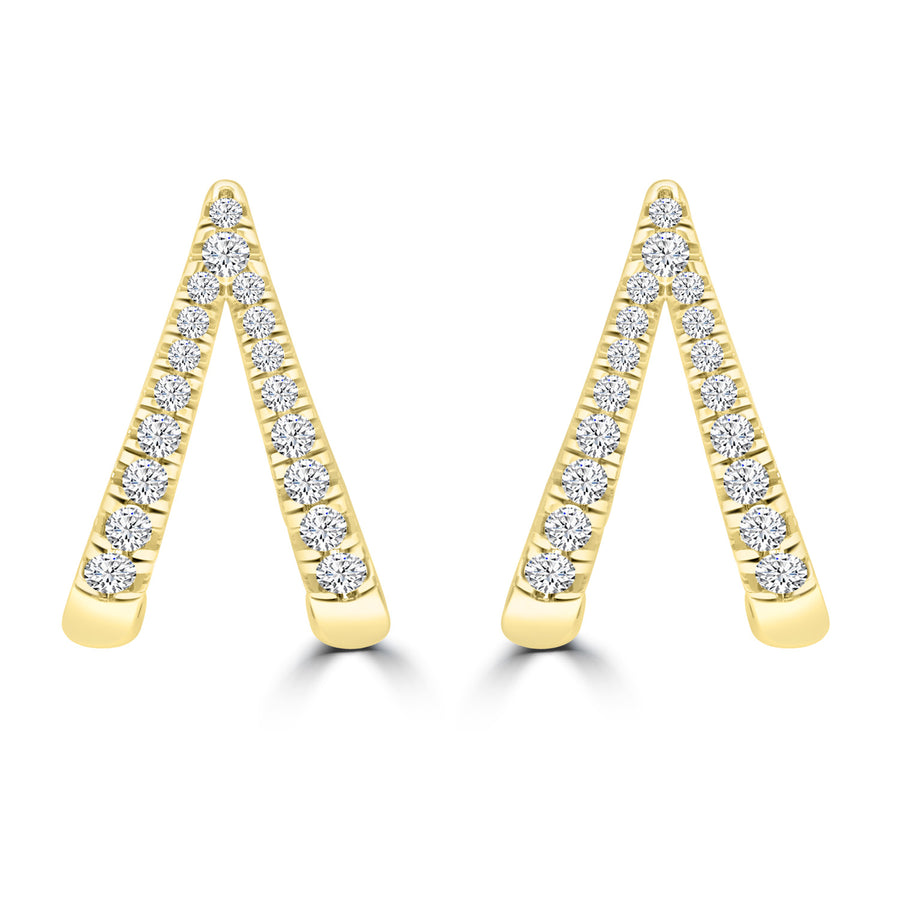 9CT HARPER DIAMOND EARRINGS