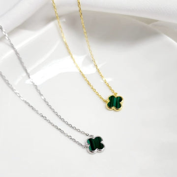 CLASSIC CLOVER NECKLACE  - STERLING SILVER