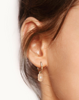 CELESTIAL HUGGIE EARRINGS - 9CT GOLD
