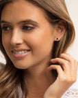 THOMAS SABO Ear Studs "Black Stone"