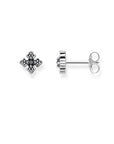 THOMAS SABO Ear Studs "Royalty Black Cross"