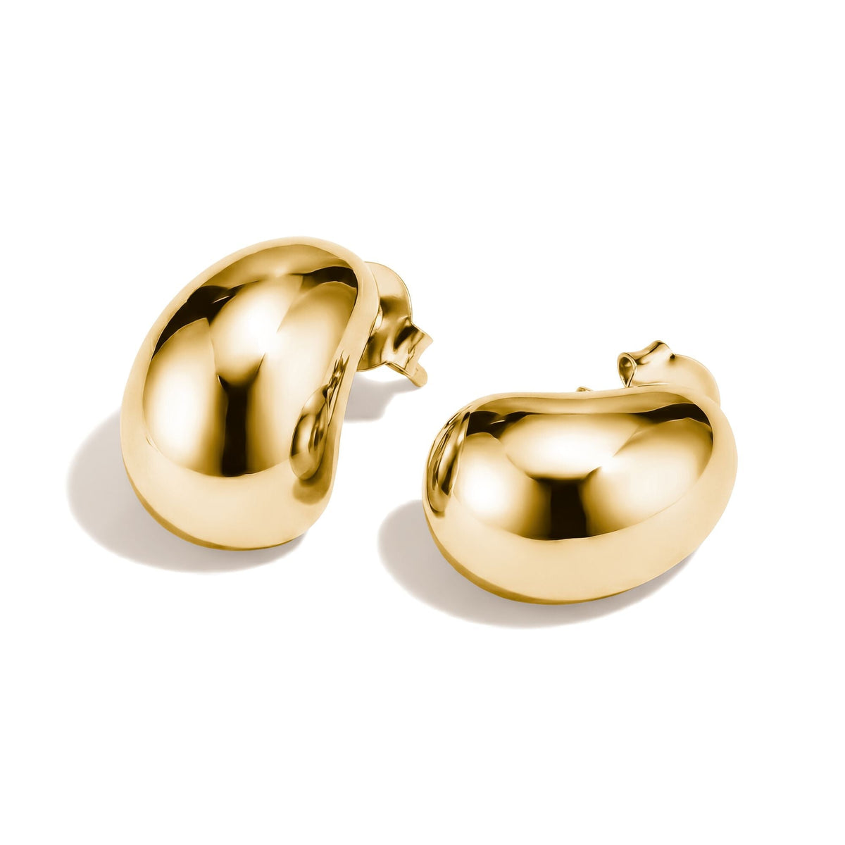 Earrings in teardrop shape