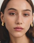 Earrings in teardrop shape