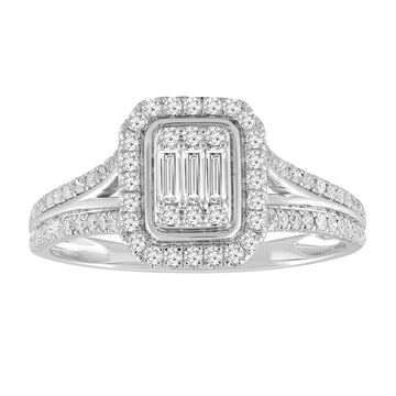 18CT BARBARA DIAMOND RING