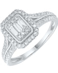 18CT BARBARA DIAMOND RING