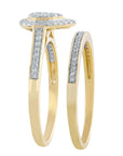 9CT ELIZA DIAMOND RING SET