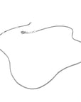 Stainless Steel Box Chain Necklace 1mm