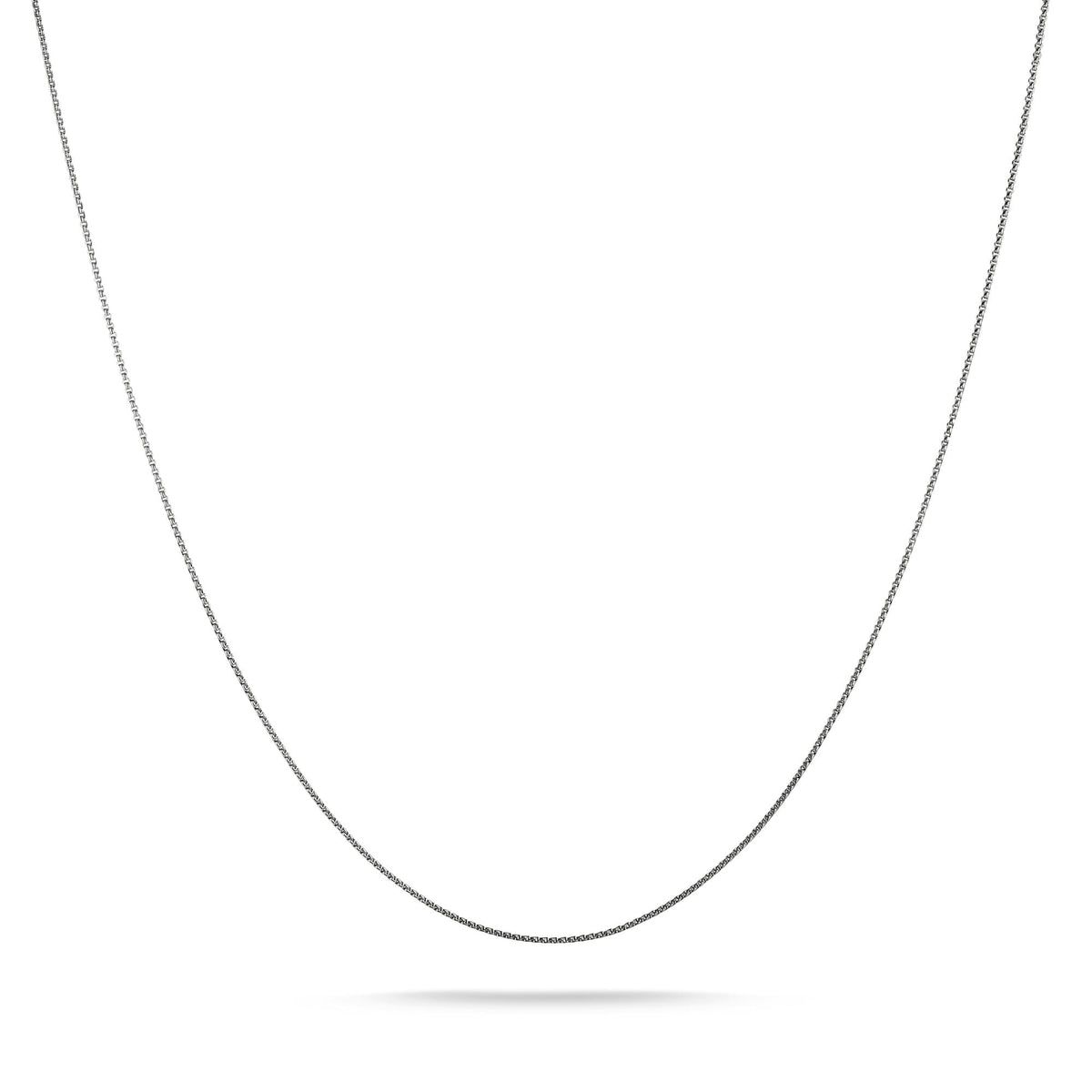 Stainless Steel Box Chain Necklace 1mm