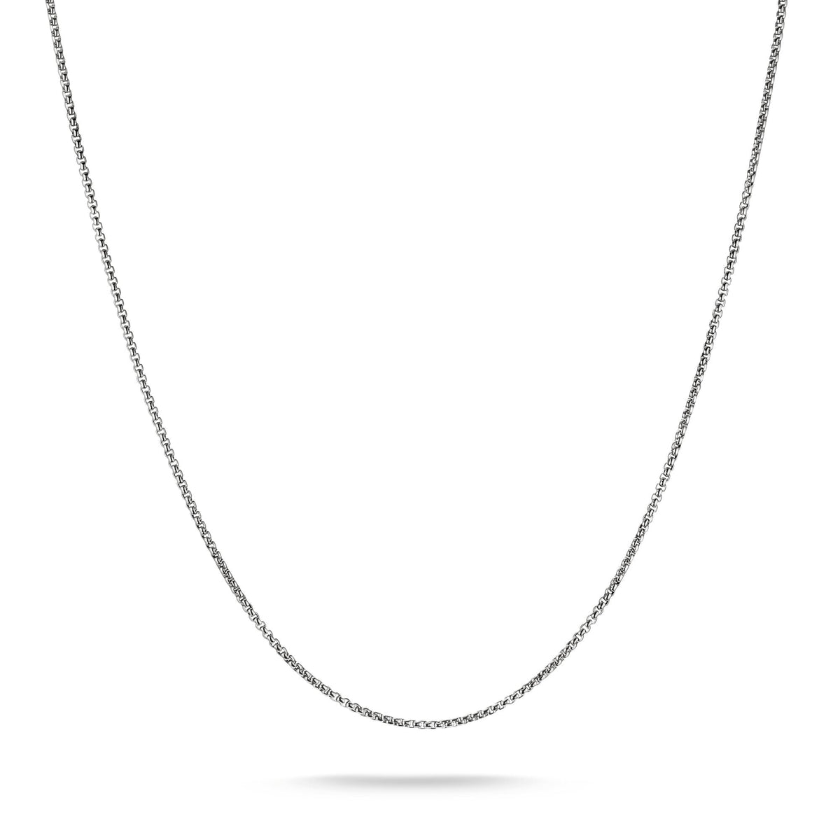 Stainless Steel Box Chain Necklace 2mm