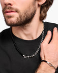 THOMAS SABO Rebel Onyx Bead Necklace