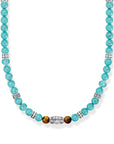 THOMAS SABO Rebel Turquoise Bead Necklace