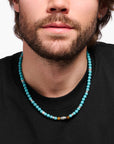 THOMAS SABO Rebel Turquoise Bead Necklace