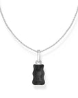 THOMAS SABO Necklace with black goldbear pendant and zirconia