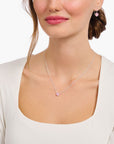 THOMAS SABO Necklace with pink zirconia pendant