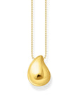 THOMAS SABO Necklace with pendant in drop-shape gold