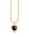 THOMAS SABO Romance Necklace with pendant Heart Gold