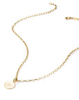 THOMAS SABO Charm Necklace Paperclip Gold