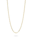 Gold-Tone Stainless Steel Paperclip Chain Necklace 2.3mm