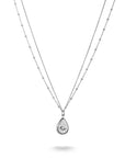 THOMAS SABO Double Necklace with Zirconia Eye