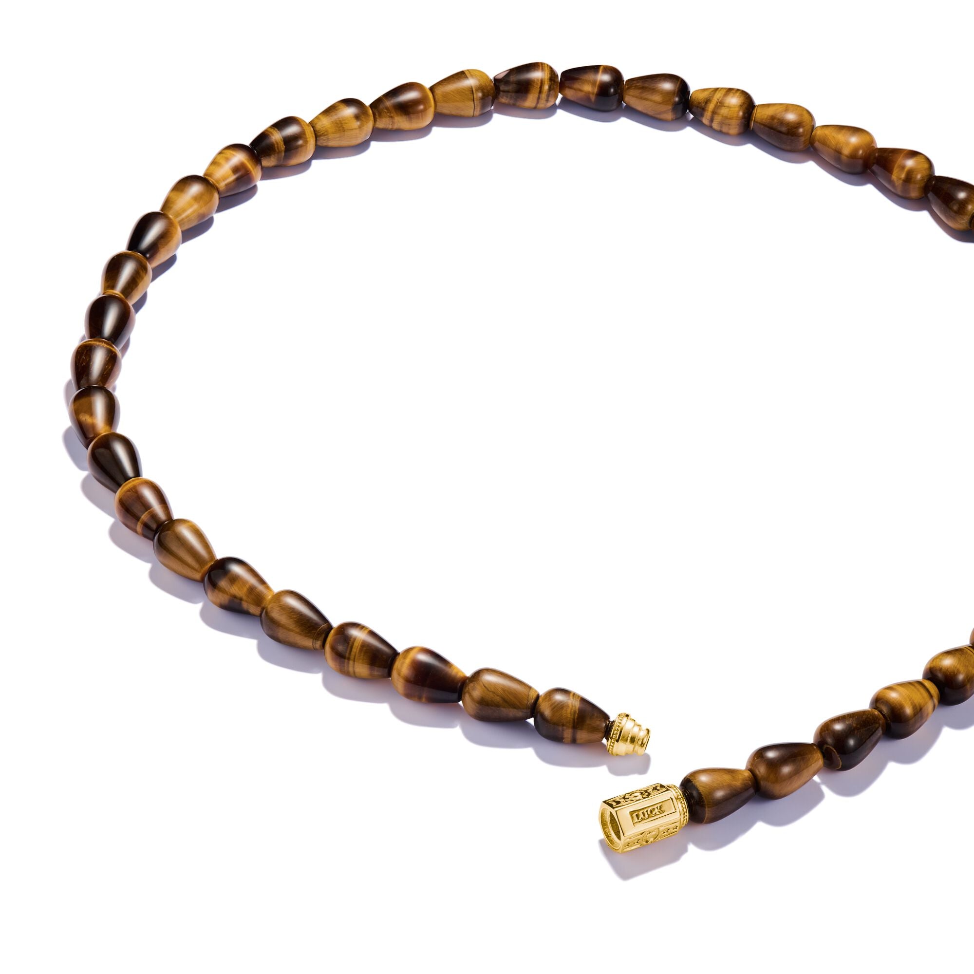 THOMAS SABO Elyndra Necklace with Tigerâs Eye Beads