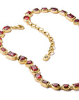 THOMAS SABO Elyndra Necklace with Red Stones