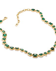 THOMAS SABO Elyndra Necklace with Green Stones