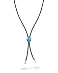 THOMAS SABO Leather Necklace with Turquoise Stone