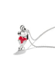 THOMAS SABO Snoopy with Heart Pendant PEANUTS Necklace
