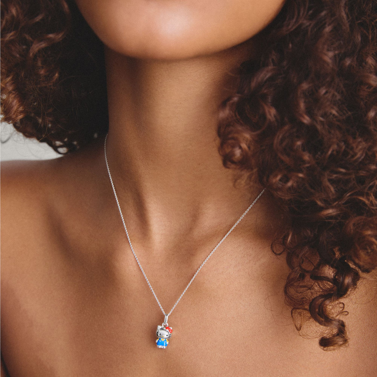 Hello Kitty Necklace blue