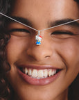 Hello Kitty Necklace blue