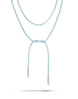 Textile Necklace Turquoise