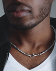 Stainless Steel Box Chain Necklace 5.2mm