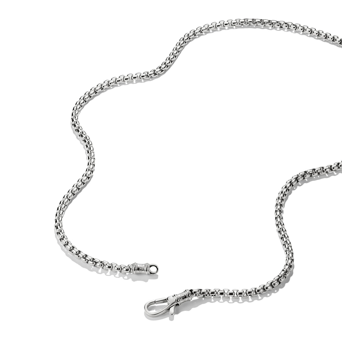 Stainless Steel Box Chain Necklace 4mm