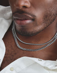 Stainless Steel Box Chain Necklace 4mm