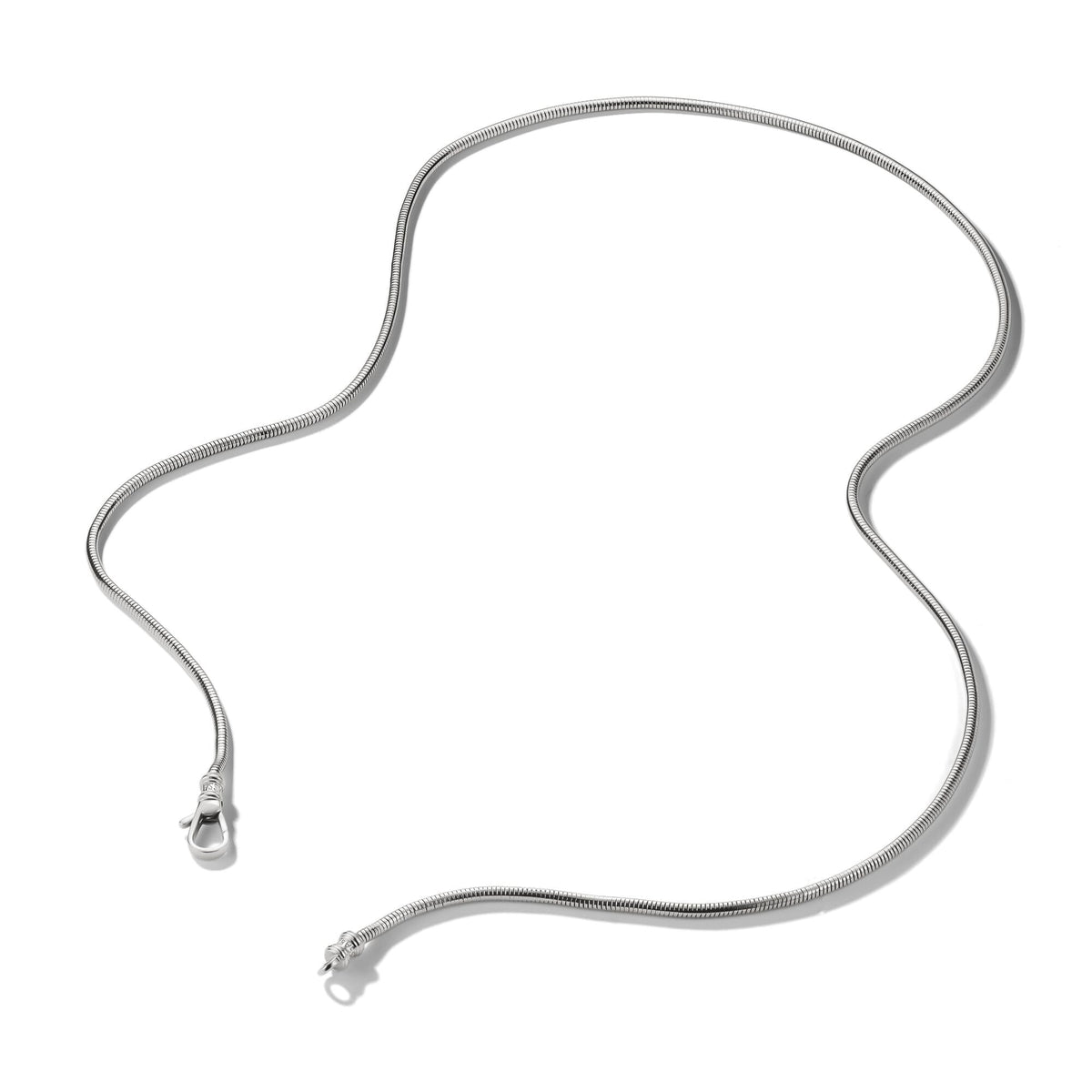 Stainless Steel Snake Chain Necklace 2mm