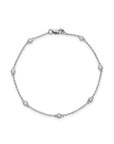 9CT VIVIANNE DIAMOND BRACELET - LAB