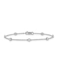 9CT VIVIANNE DIAMOND BRACELET - LAB