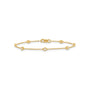 9CT VIVIANNE DIAMOND BRACELET - LAB