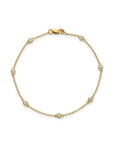 9CT VIVIANNE DIAMOND BRACELET - LAB