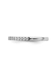 9CT DAINTY DIAMOND BAND - LAB