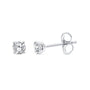 BRILLIANT CUT LAB DIAMOND STUDS - 9CT GOLD